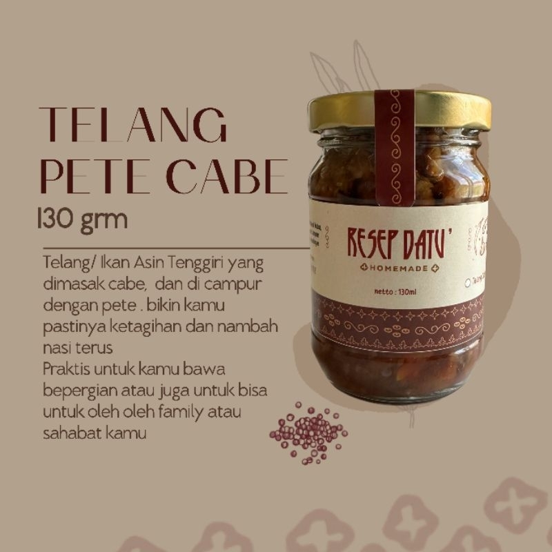 

Telang Pete Cabe In Jar 130 gr
