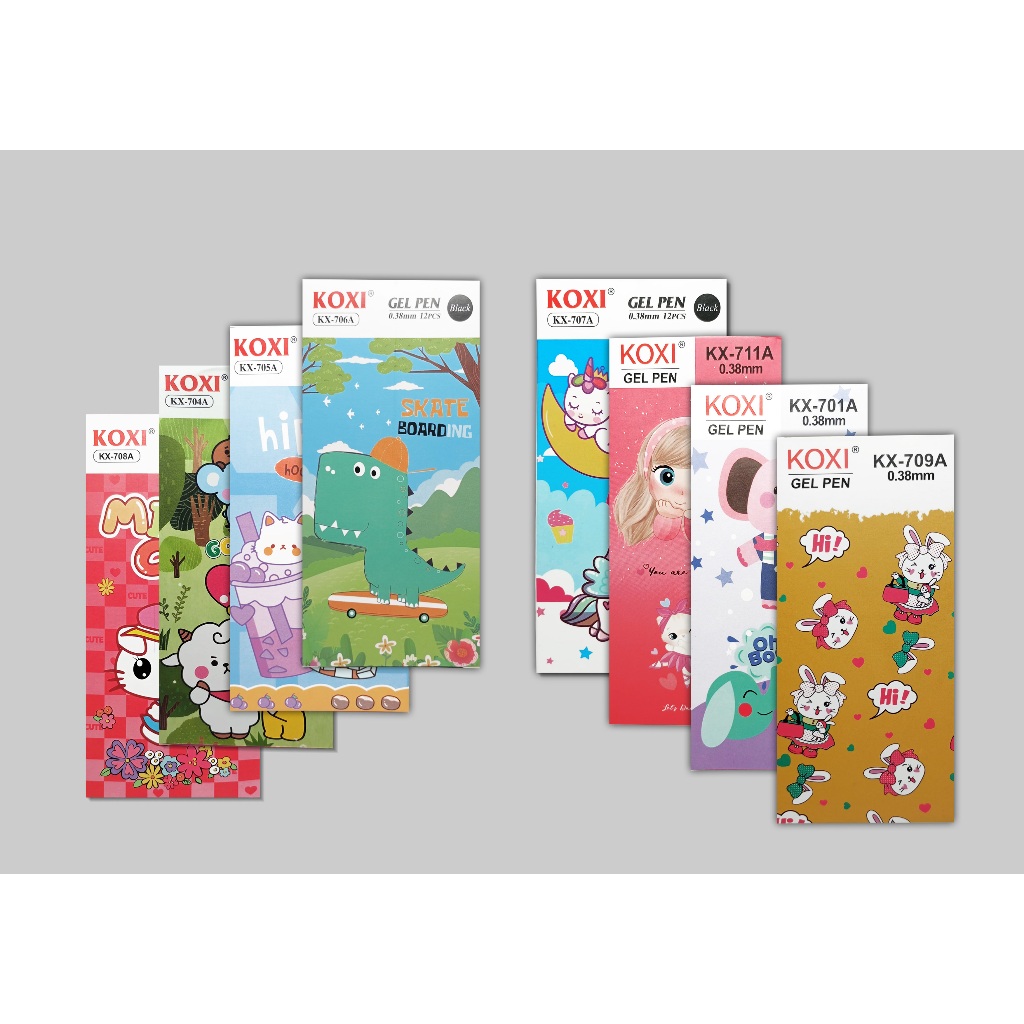 

pulpen gel koxi / 1 pack / 12 pcs
