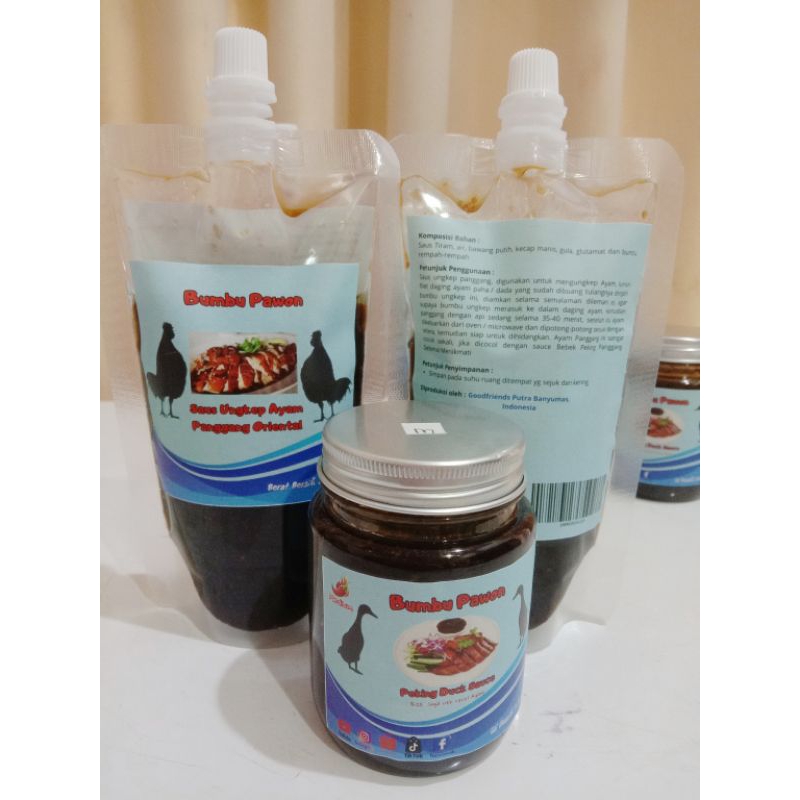 

Paket 2 Bumbu Marinasi Oriental & Peking Duck Sauce