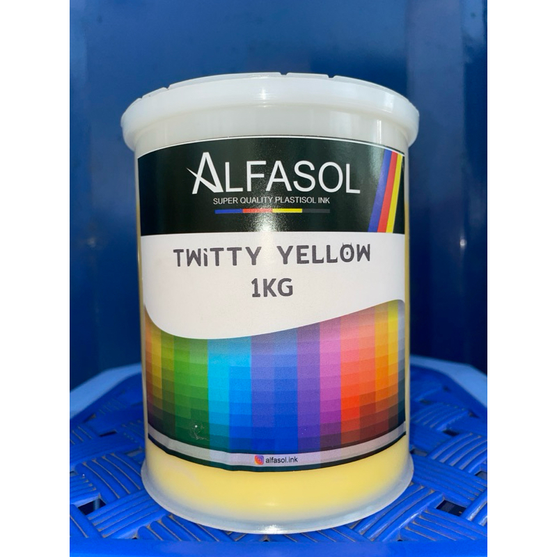 

Twitty Yellow 1Kg | Tinta sablon plastisol