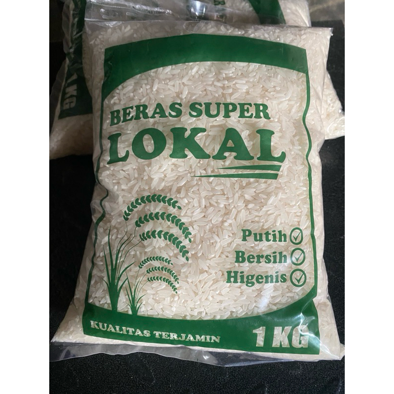 

termurah beras super berkualitas putih & jamin pulen 1kg asli petani