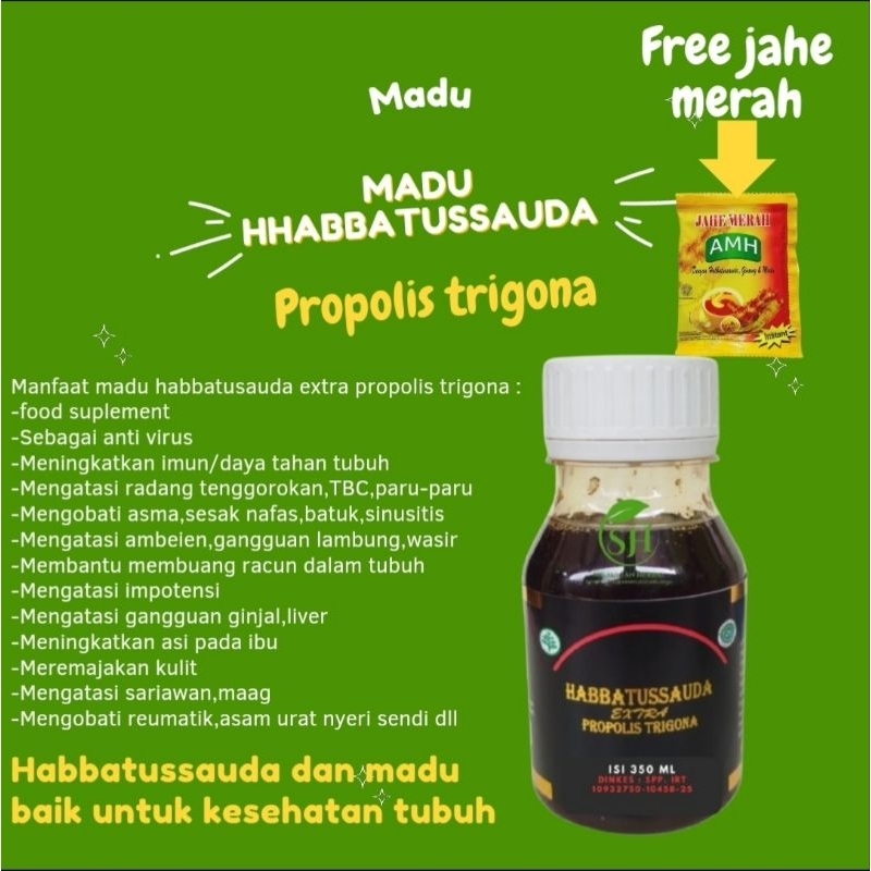 

habbatussauda extra propolis trigona