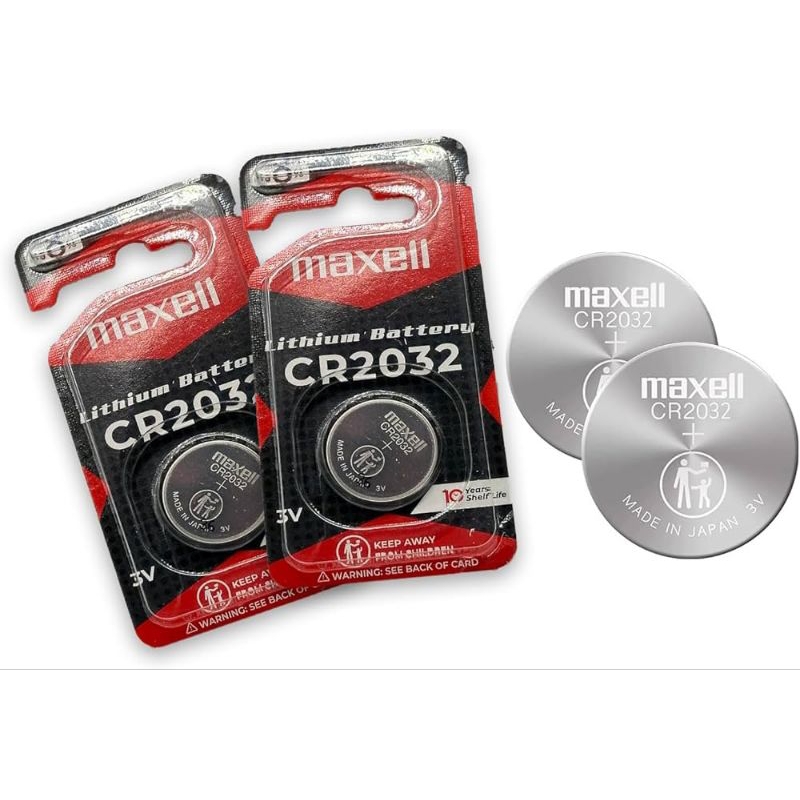 Batre original MAXELL CR2032 CR 2032 MAXEL MAXXEL BATERAI 3V LITHIUM ORI ASLI remote mobil motor tim