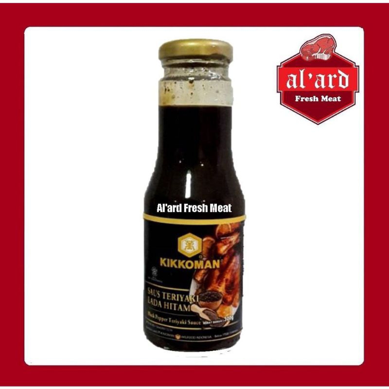 

KIKKOMAN TERIYAKI BLACK PAPPER SAUCE 300 gr