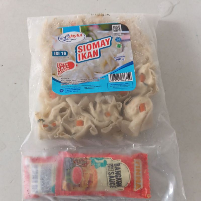 

Joyful Siomay Ikan isi 16 ,250gram (Merk & Produck Premium)