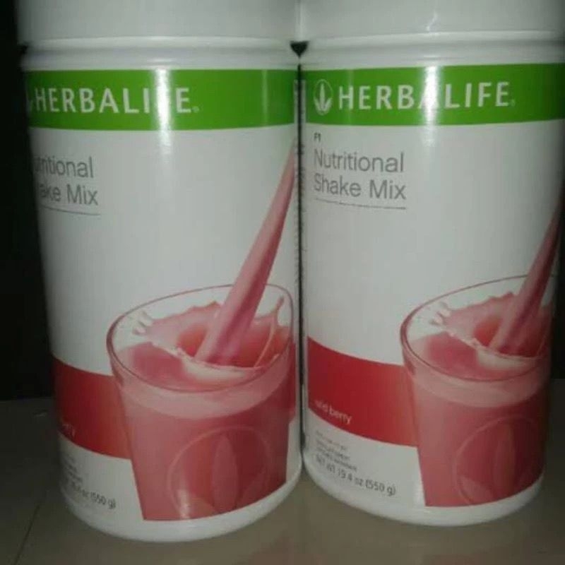 

PROMO -2kaleng-herbalife shake mix wild berry diet detox-original