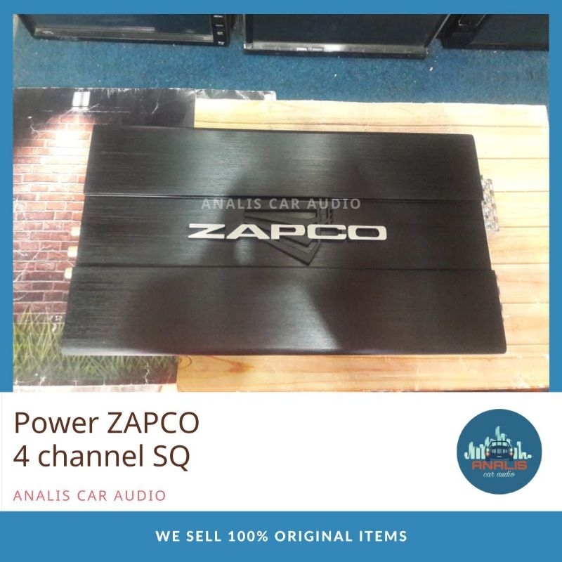 Power ZAPCO 4 Channel SQ