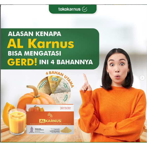 

AL KARNUS Sereal Premium Sereal Sehat Untuk Lambung Gerd Kronis