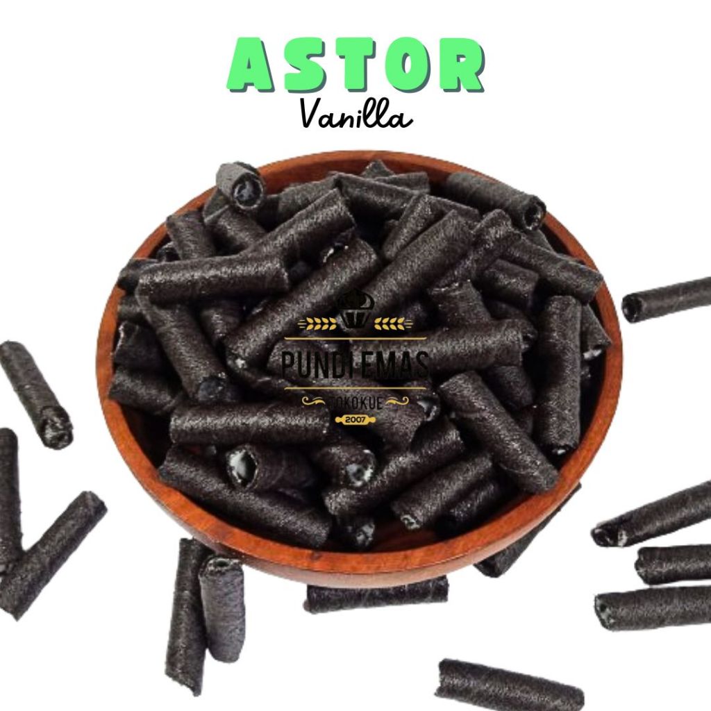 

Astor 1000gr / 1KG Wafer Stick Mini Rasa Vanilla Wafer Stik Kiloan Snack Ringan Twister