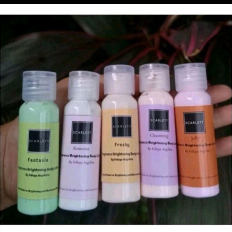 ❤️SCARLETT MINI  Scarlett Mini 30ml Whitening Body Lotion Mencerahkan dan Melembapkan kulit