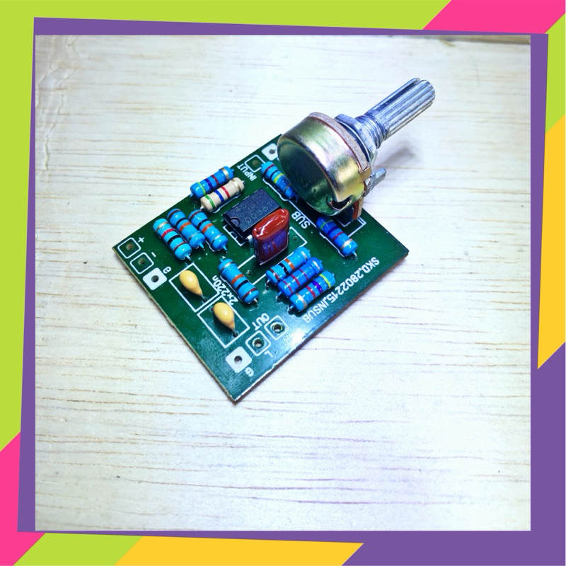 filter subwoofer jrc4558