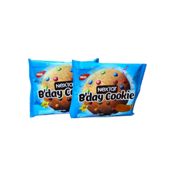 

nextar bday cookie renceng isi 10pcs x 30gr