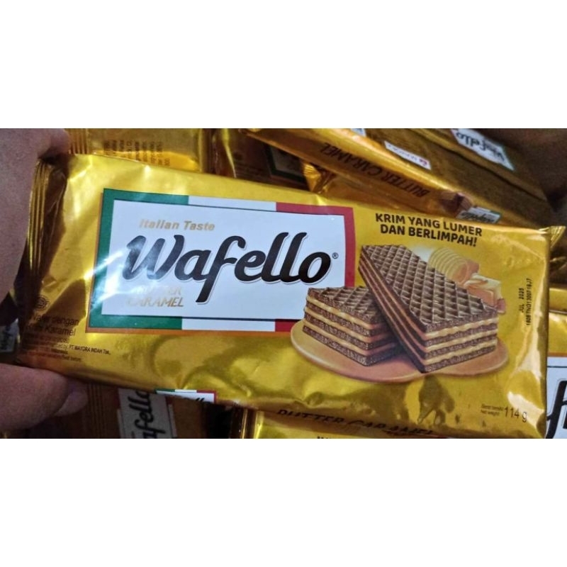 

WAFELLO wafer 114gr VARIAN CARAMEL