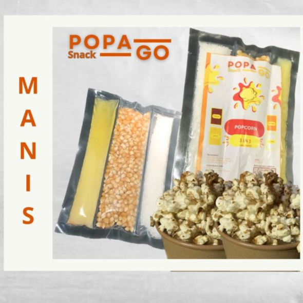 

POPCORN INSTAN 3 IN 1 | POPCORN MICROWAVE | POPCORN RASA 100gr | POPCORN MANIS | POPCORN