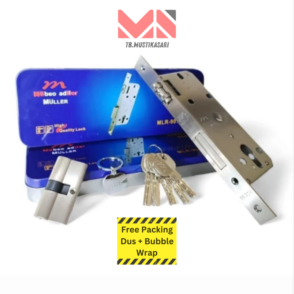 Body Pelor MULLER MLR-9018 SS Body Kupu Tarung Tarikan Pintu Handle