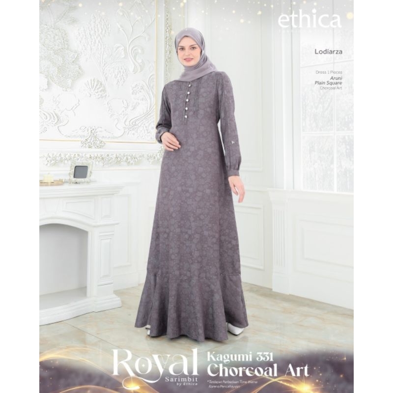 Ethica sarimbit Royal 40 chorcoal Art