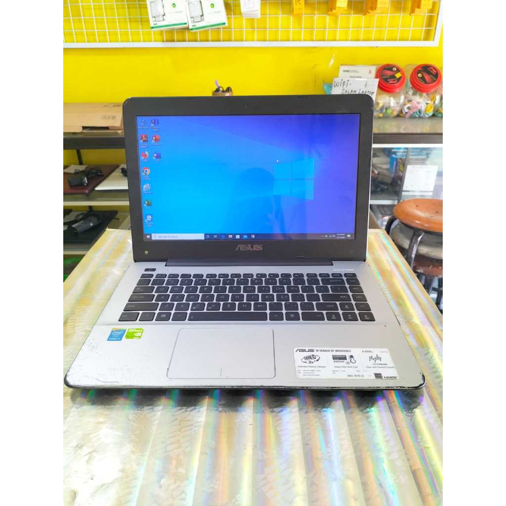 Laptop ASUS A455L SERIES CORE i3-4005U RAM 10GB