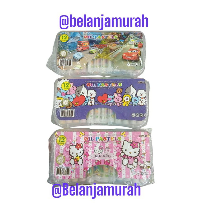 

CRAYON 12 W | OIL PASTELS 12 W