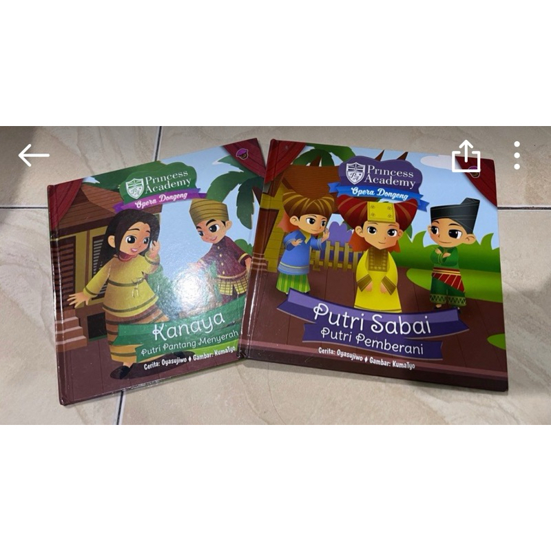Buku cerita anak hard cover