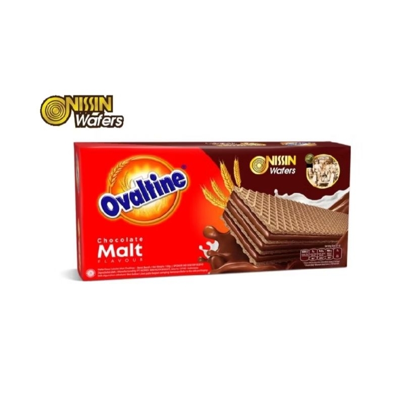 

Nissin Wafer Ovaltine Chocolate Malt 133g