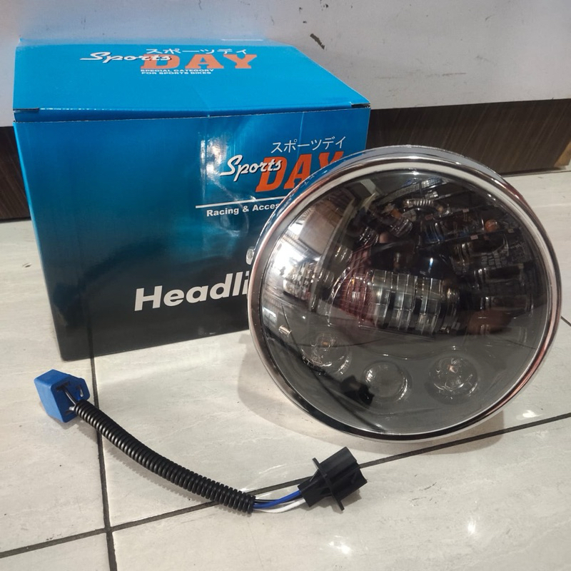 Lampu Daymaker Ninja R Ninja Ss Headlamp Lampu Daymaker Ninja R Ninja Ss 7inc Terlaris