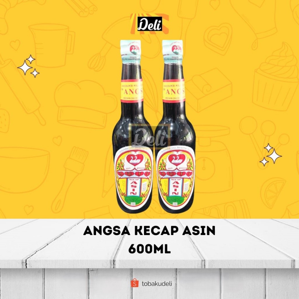 

Kecap Asin Cap Hati Angsa 600ml Botol Kaca