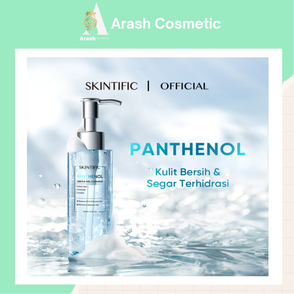 SKINTIFIC  PANTHENOL GENTLE GEL CLEANSER 120ML l SKINTIFIC CLEANSER