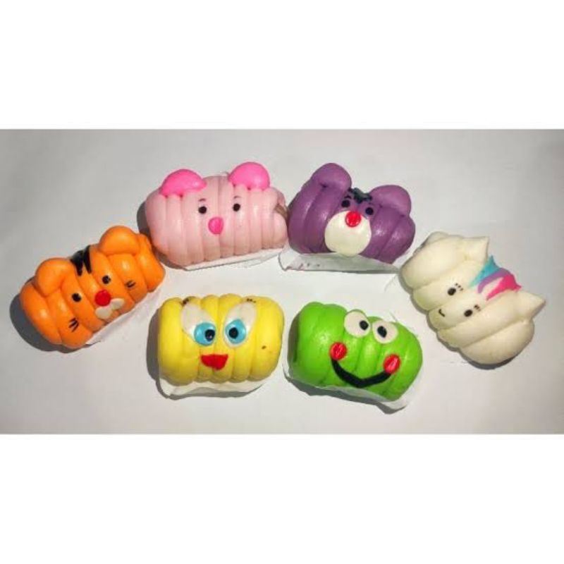 

Bakpao Karakter Sosis Bakpau Isi 6 Pcs