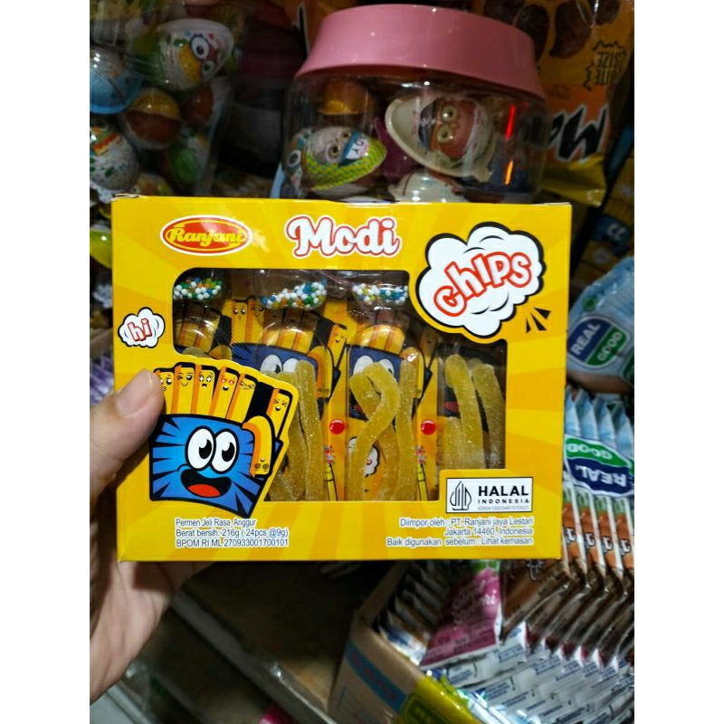 

ranjani modi chips 1box isi 24pcs