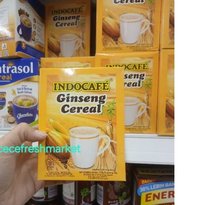 

Jual cereal ginseng instant indocafe isi 5 pcs