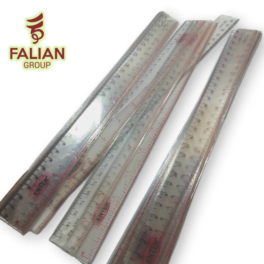 

Penggaris Plastik Transparan 30 cm - Skala Akurat dan Tahan Lama!