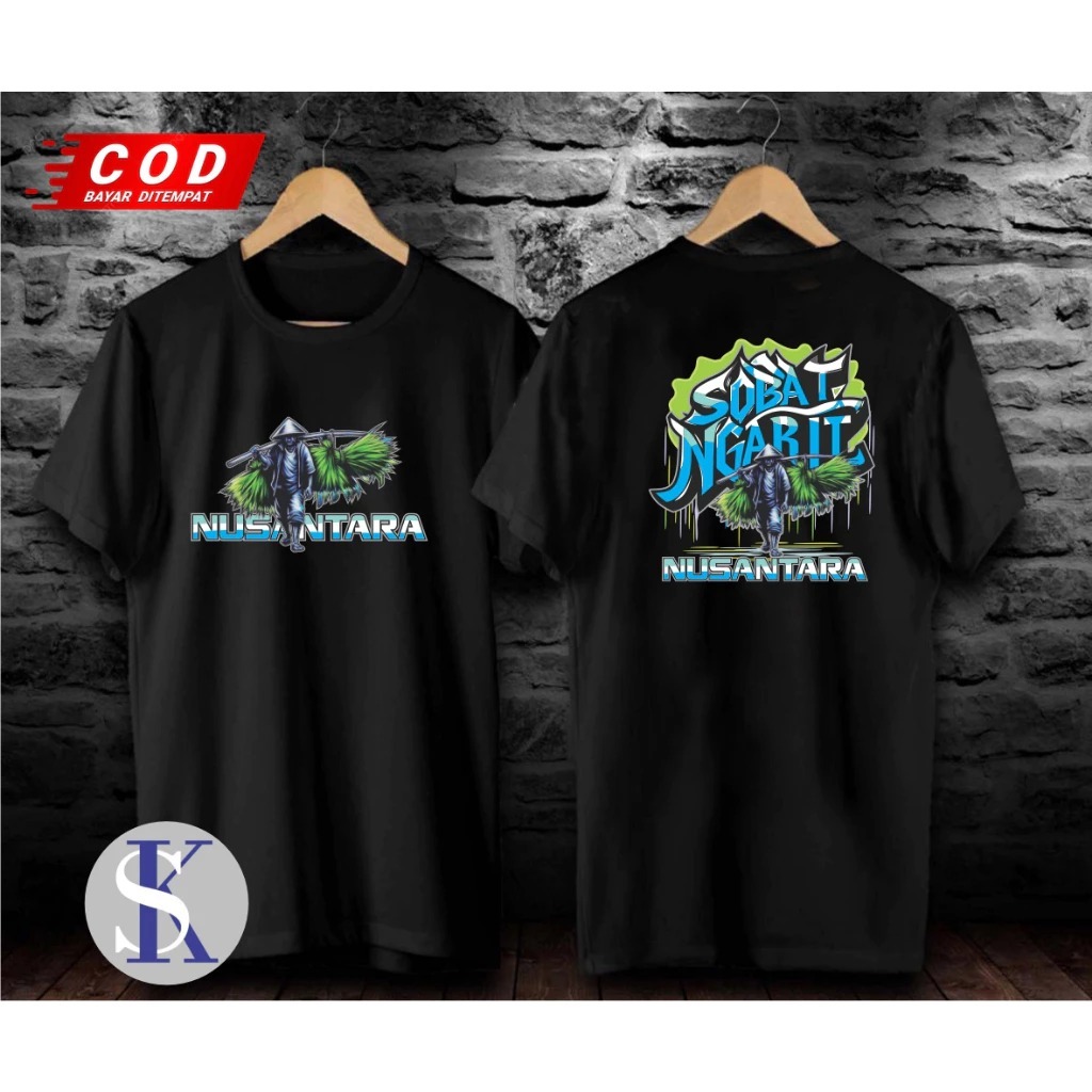 Kaos SOBAT NGARIT / kaos Distro SOBAT NGARIT NUSANTARA / Tshirt Pria Wanita