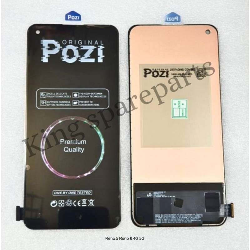 ORIGINAL POZI LCD TOUCHSCREEN OPPO RENO 5 RENO 6