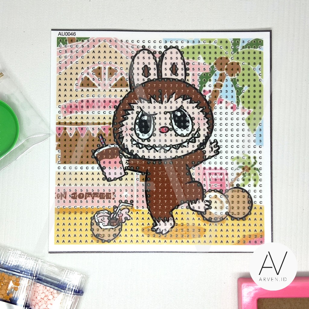 

Diamond Painting Kit Labubu