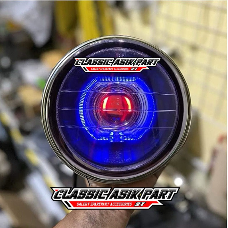 Reflektor lampu depan biled ninja ss r lampu biled ninja ss