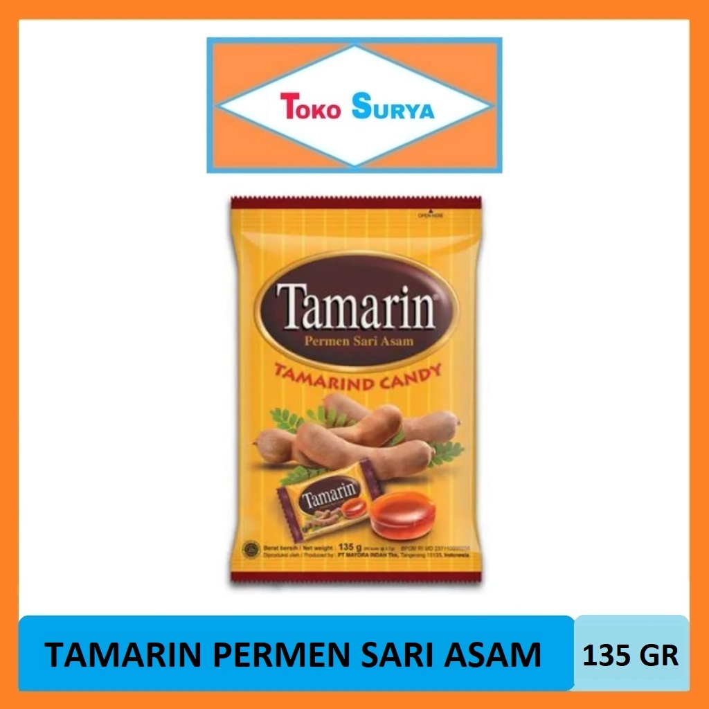 

Tamarin Permen Sari Asam Tamarind Candy 135 Gr