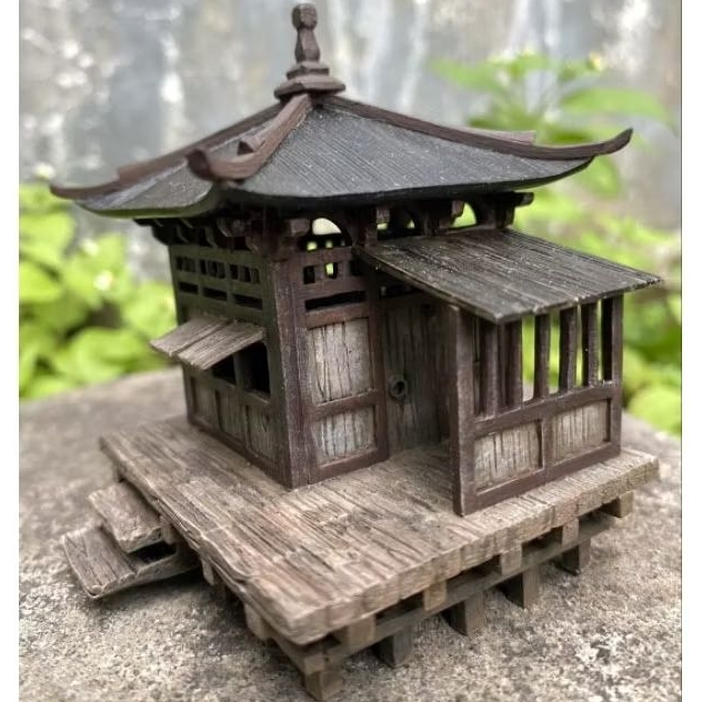 Hiasan Miniatur Rumah Bonsai/Aquarium/Paludarium/Terrarium/Aquascape/Maket/Diorama 002