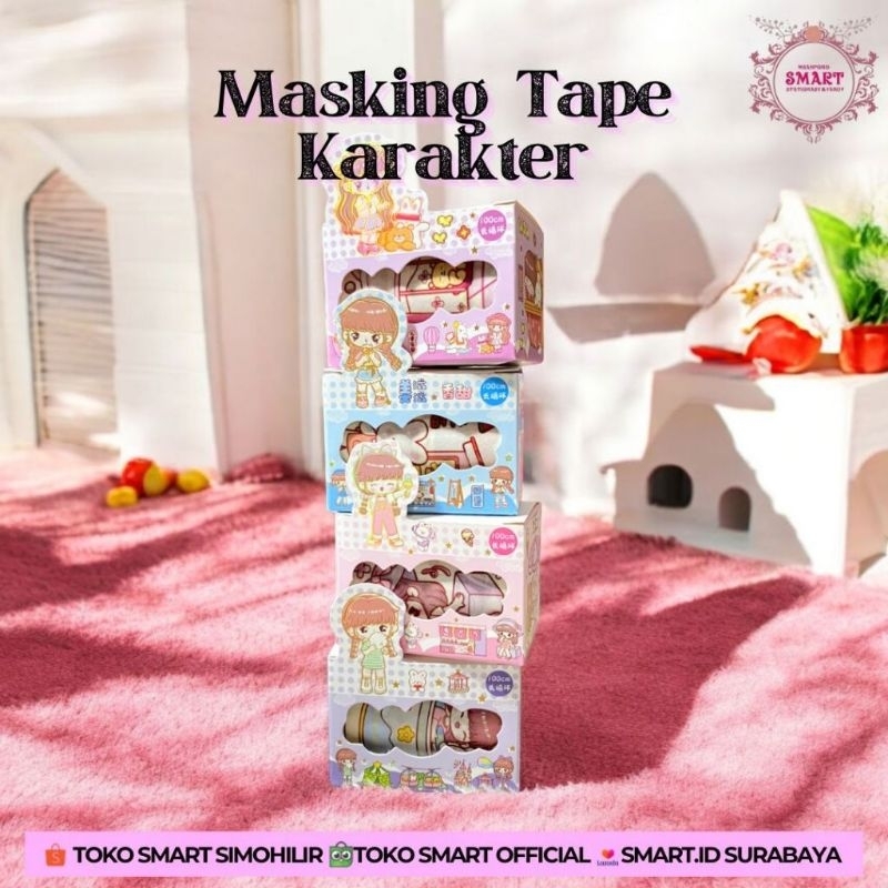

MASKING TAPE KERTAS KARAKTER