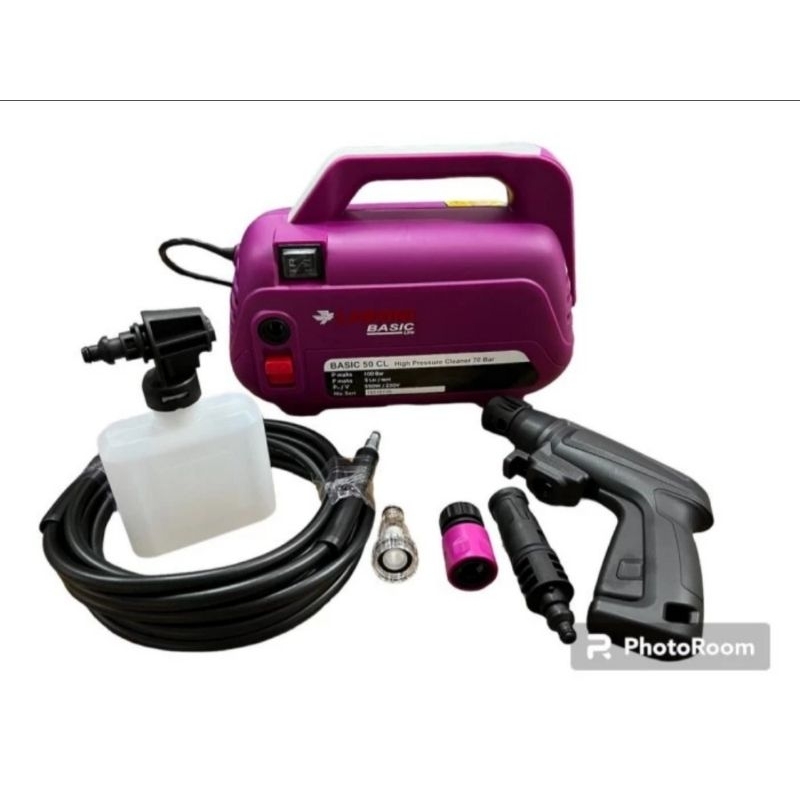 MESIN STEAM LAKONI BASIC 50CL STEAM JET CLEANER LAKONI BASIC 50 CL MESIN CUCI MOBIL MOTOR DAN AC / M