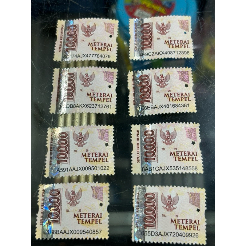 Materai 10.000 Ori / 1 pcs/ Materai