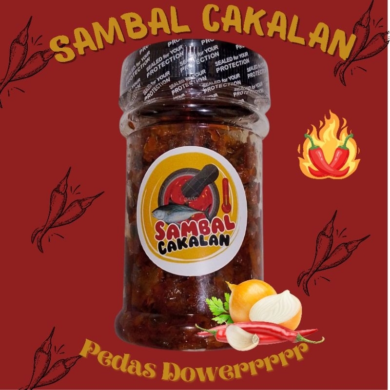 

SAMBAL CAKALAN PEDAS DOWERRR 150gr