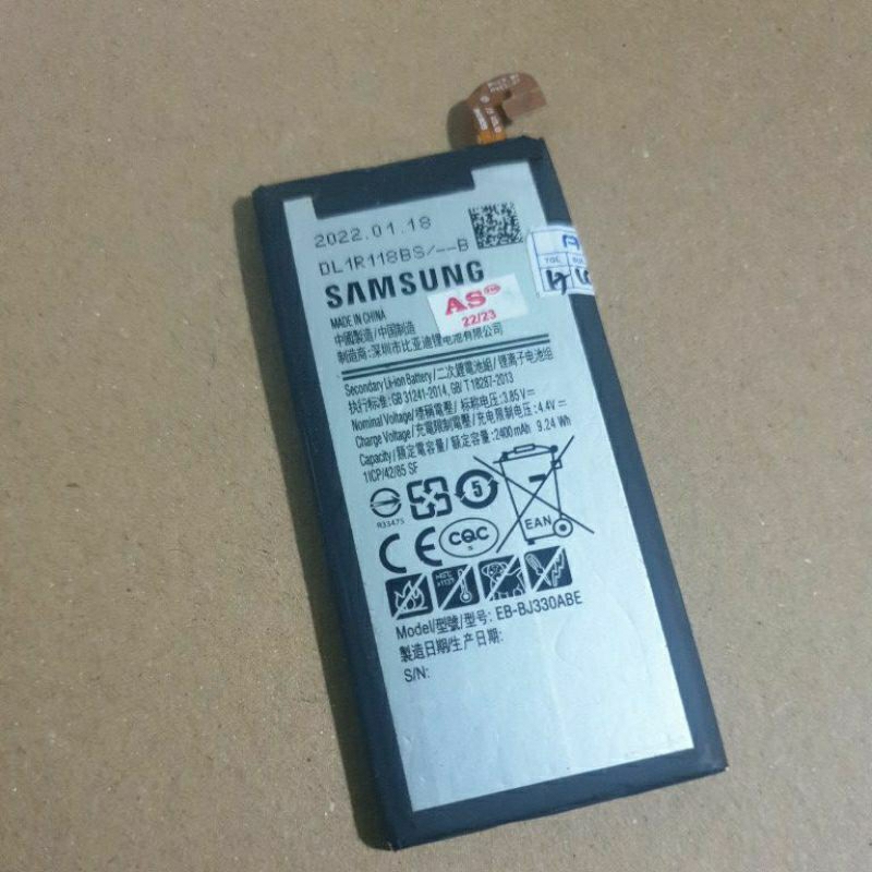 batrai samsung  copotan J330   J3 PRO   EB-BJ330ABE