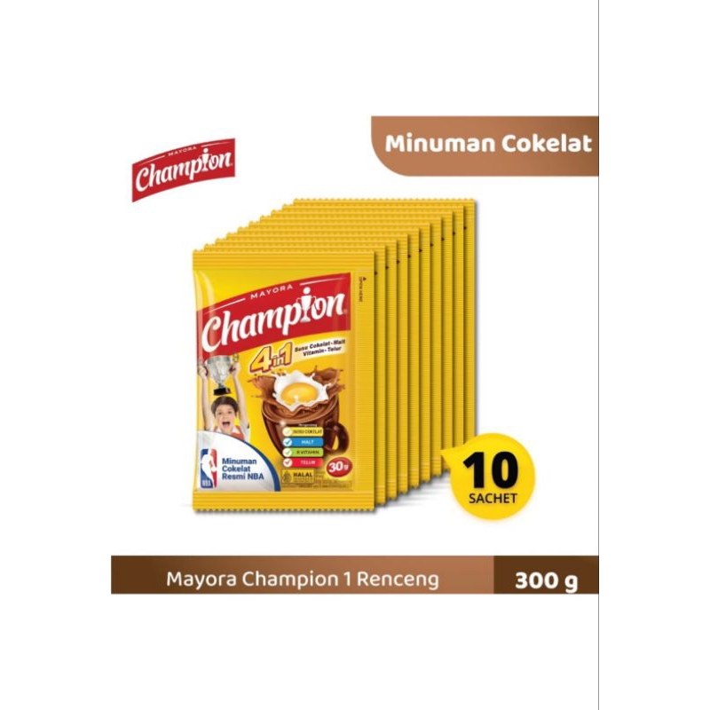 

Energen champion Mayora 10pcs Coklat