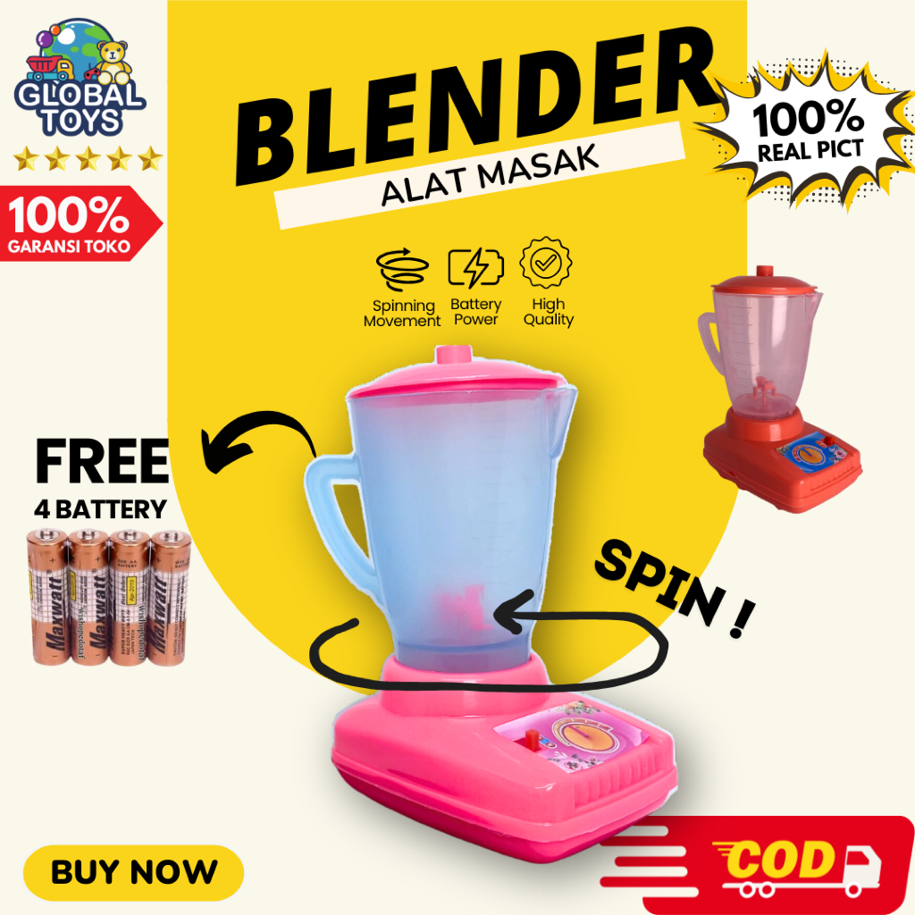 Mainan Anak Perempuan Jus Blender Global Toys