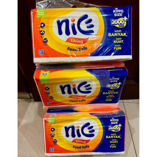 Tisu NICE Living Facial Tissue Tisu 1 Kg | 1000 gr 2 ply