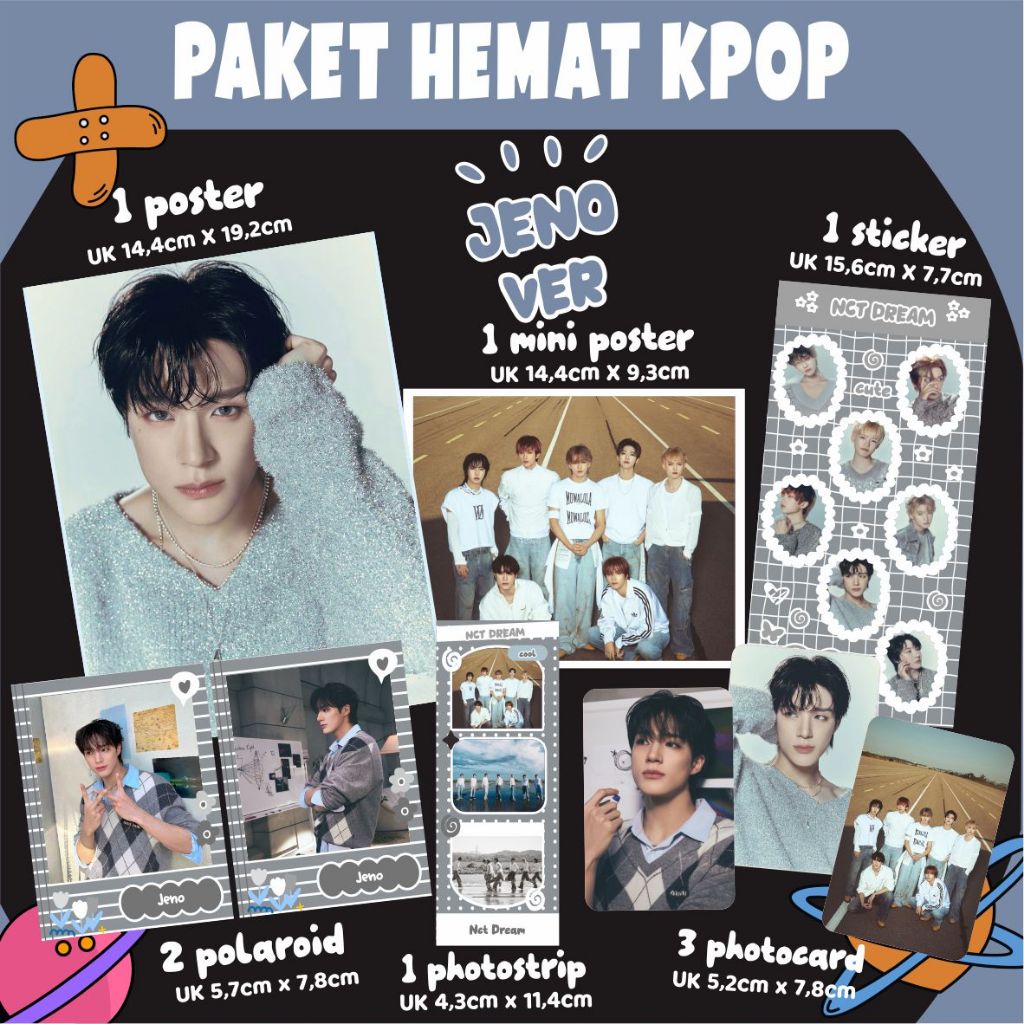 PAKET HEMAT NCT DREAM - MV When I'm With You II FANKIT NCT DREAM