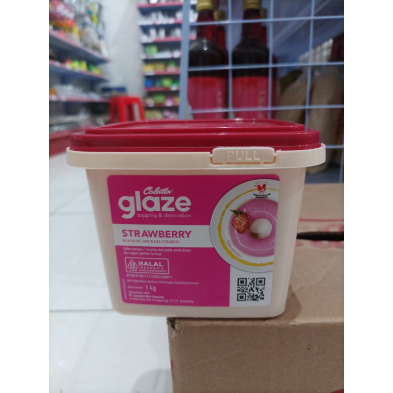 

Colatta Glaze Bahan Pelapis Rasa Stroberi 1 Kg