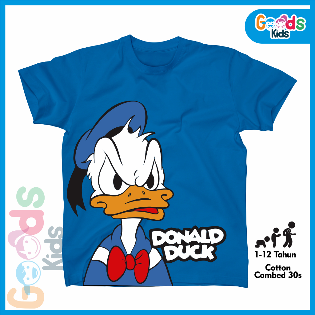 Baju Kaos Anak Disney Donald Duck Kaos Anak Laki Laki Perempuan Goods Kids