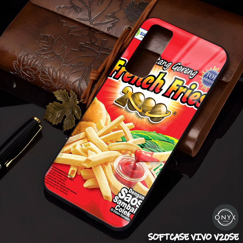 AA31 SOFTCASE VIVO V20SE SNACK | Kesing keren Vivo | Casing Kilau Glossy Vivo V20SE