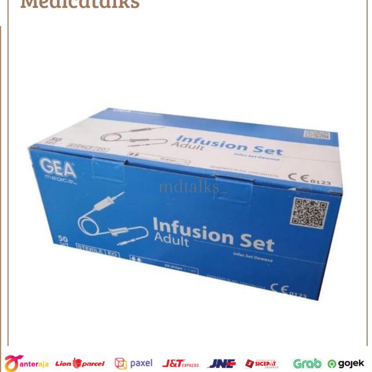 Paket Diskon  Infus Set Dewasa Makro perbox isi 5
